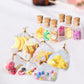 13 Packs Cute 1:12 Miniature Dollhouse Food Lollipop Toast Cheese Bread Donut Fruit Slice Jar Glass Bottle Mini Kitchen Scene Model Simulation DIY