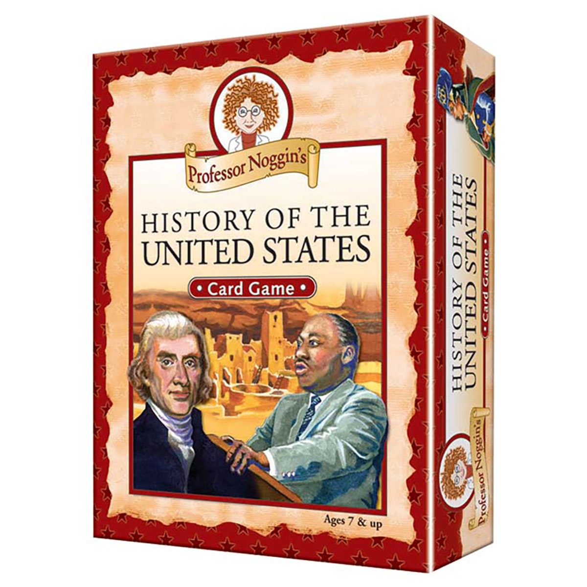 Professor Noggin History of the United States - A Educational Trivia Based Card Game for Kids