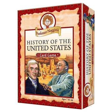 Professor Noggin History of the United States - A Educational Trivia Based Card Game for Kids