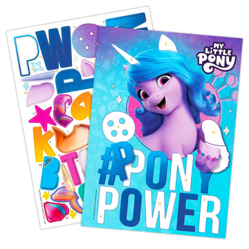 My Little Pony Sticker by Number Book Set - MLP Coloring Activity Book Bundle with Sticker Mosaic, Play Pack, More | MLP Activities for Kids