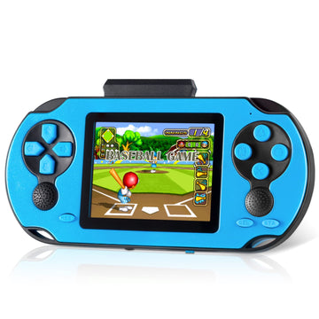 TaddToy 16 Bit Handheld Game for Kids Adults, 3.0'' Large Screen Preloaded 230 HD Classic Retro Video Games with USB Rechargeable Battery & 3 Game