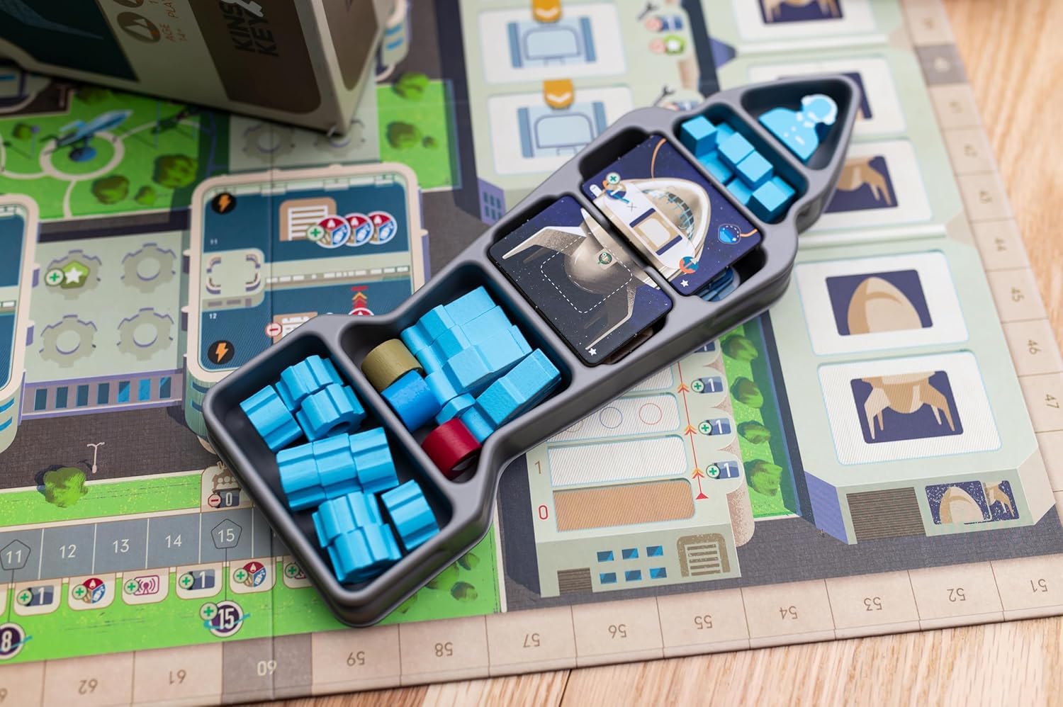 Galactic Cruise: Advancements Expansion - Kinson Key Games - 1 to 4 Players - 90-150 Minutes Play Time