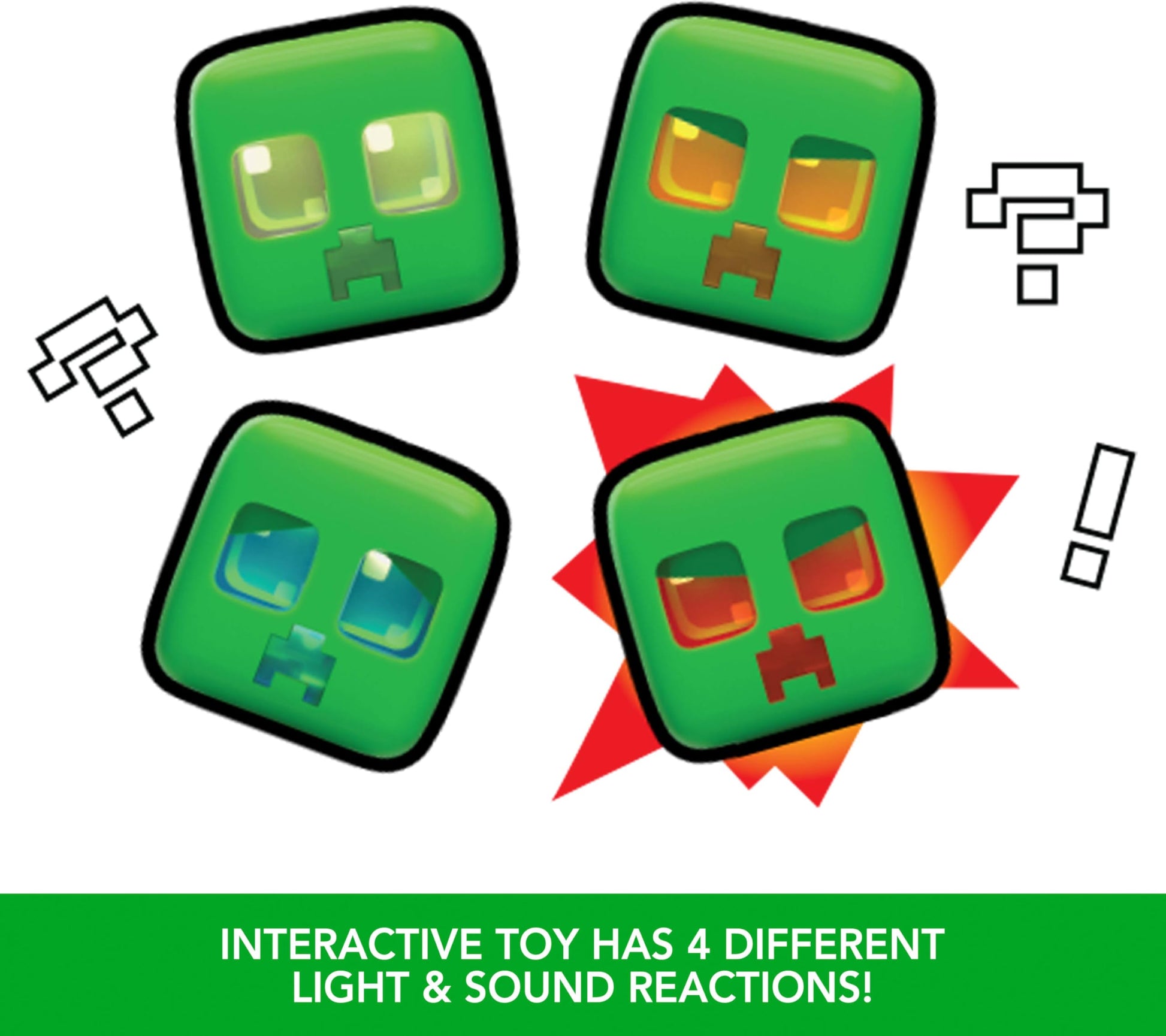Mattel Minecraft My Pet Creeper Interactive Toy