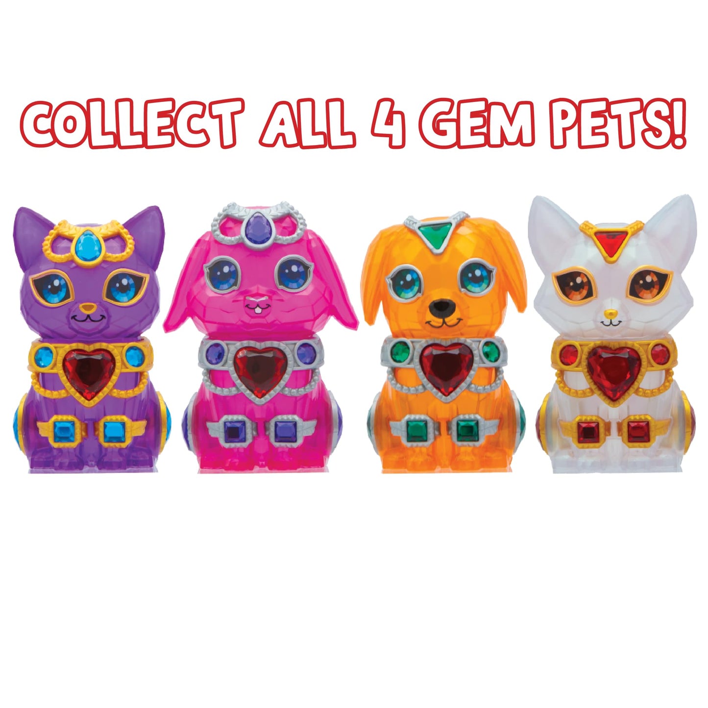 Gem Pets Red Ruby Fox Treasure Dig Kit