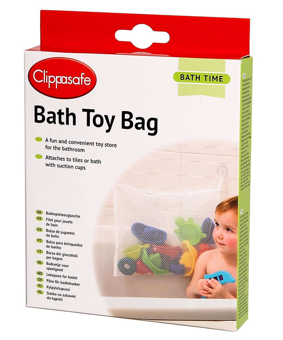 Clippasafe Bath Net Toy Bag