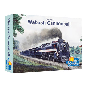 Rio Grande Games Strategy Board Game: Wabash Cannonball, Railroad Train Theme, 3-6 Players, Ages 14+