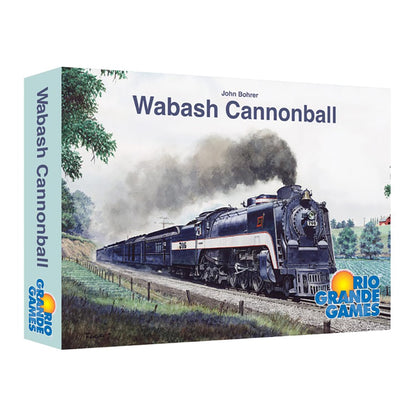 Rio Grande Games Strategy Board Game: Wabash Cannonball, Railroad Train Theme, 3-6 Players, Ages 14+
