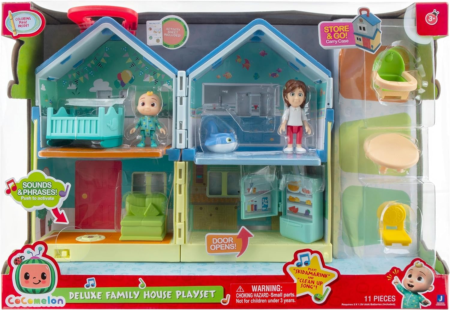 CoComelon Deluxe Family House Playset