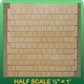 1/2" Scale Miniature Rectangular Shingle Strips Half Scale