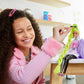 Barbie Extra Doll &Accessories with Neon Green Hair, Feather Boa & Pet Parrot