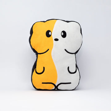 Happy Habitats Logo Plush Pillow - Squishy Pillows for Hamster Accessories, Pet Lovers & Stuffed Animal Collectors - Cute Pillows for Home Decor (8" x