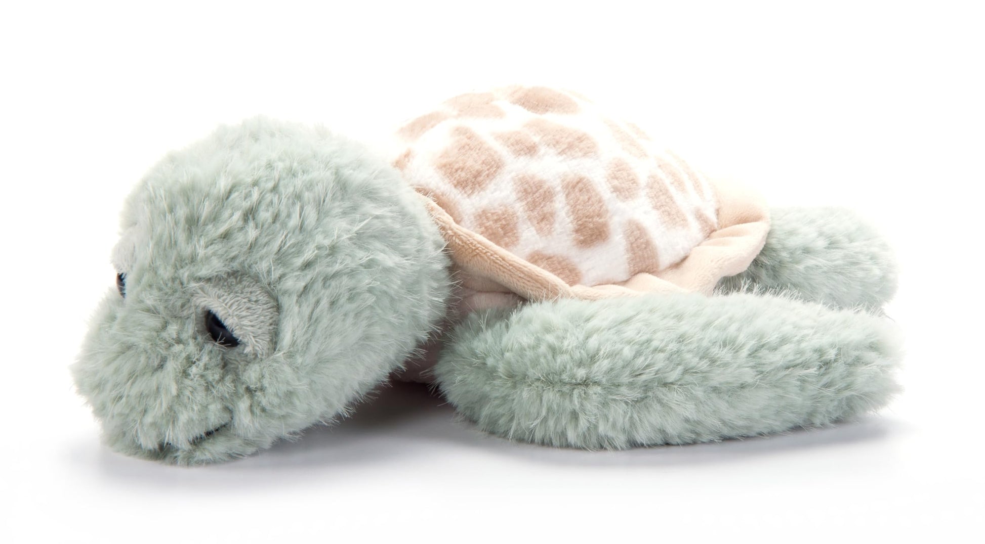 The Petting Zoo Sea Turtle Stuffed Animal Plushie, Gifts for Kids, Fuzzlez Sealife Animals, Tortoise Plush Toy 10 Inches