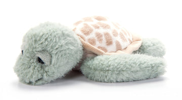 The Petting Zoo Sea Turtle Stuffed Animal Plushie, Gifts for Kids, Fuzzlez Sealife Animals, Tortoise Plush Toy 10 Inches