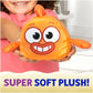 Baby Shark's Big Show! Reversible William Plush Flips Into Captain Kelp - Stuffed Animal Fish - Cute Plushies for Kids