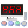 LOUKIENE Wireless Quiz Answer Game Buzzer System Gameplay 262ft for Game Show Family Game Nights Debate Contests in Companies Offices School Contest