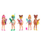 Barbie Chelsea Color Reveal Doll with 6 Surprises: 4 Bags with Cover-Up, Shoes, Towel & Accessory; Water Reveals Marble Blue Doll’s Look & Color