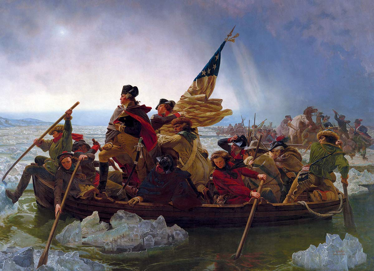 Washington Crossing the Delaware by Emanuel Leutze