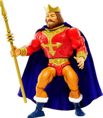 Masters of the Universe Origins Action Figure, King Randor Collectible, MOTU Ruler of Etenia, 16 Posable Joints & Accessories, 5.5 Inch