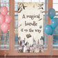 Magical Bundle - Wizard Party Door Banner Birthday Baby Shower Supplies