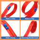 20ft Build Anywhere Portable Race Track with Suction Cups - Flexible Roll-Up Design Fits 1/64 Scale Cars, Portable Toy Gift for Kids 4+ Year Old