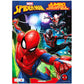 Marvel Spiderman Ultimate Coloring Book Set - 3 Spiderman Activity Books with Spider-Man Tattoos and Stickers