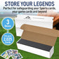 Premium Trading Card Box Storage For Sports, Baseball, Football, Basketball, MTG & TCG Collector | Baseball Card Storage Boxes & Organizer For Magic