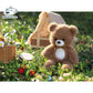MR ViviCare 9" Soft Plush Teddy Bear - Adorable Brown Stuffed Animal Toy with White Belly - Perfect for Gifts, Bedtime, Nursery & Travel Cuddles