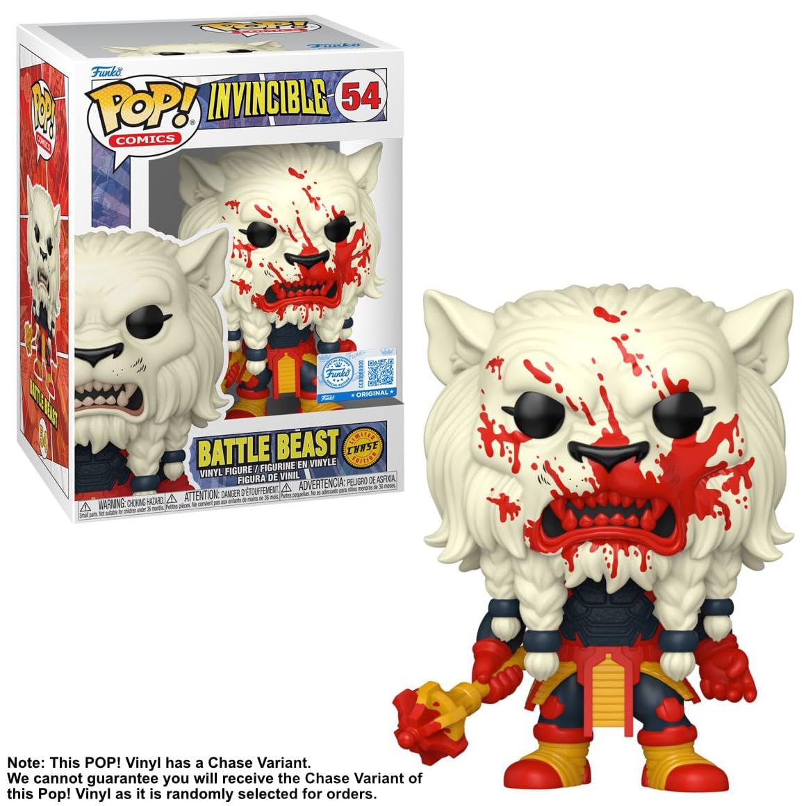 Funko Pop! Comics: Invincible - Battle Beast (Special Edition) #54
