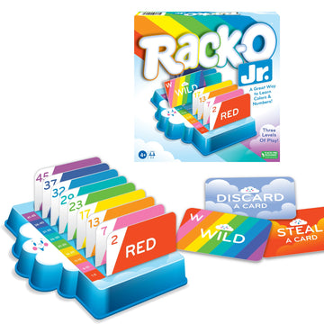Winning Moves Rack-O Jr., Children's Edition of Family Classic Rack-O Game