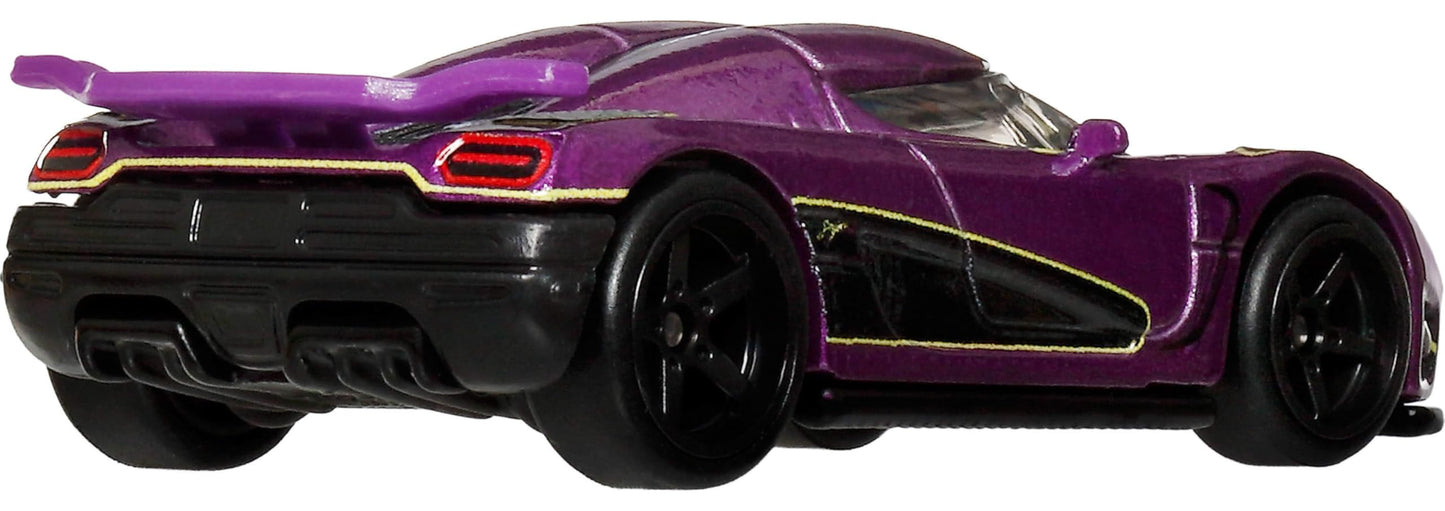 Hot Wheels Premium Car Culture Collectible Toy Car, 1:64 Scale Die-Cast Koenigsegg Agera R, Timeless Icons Vehicle with Real Riders Tires