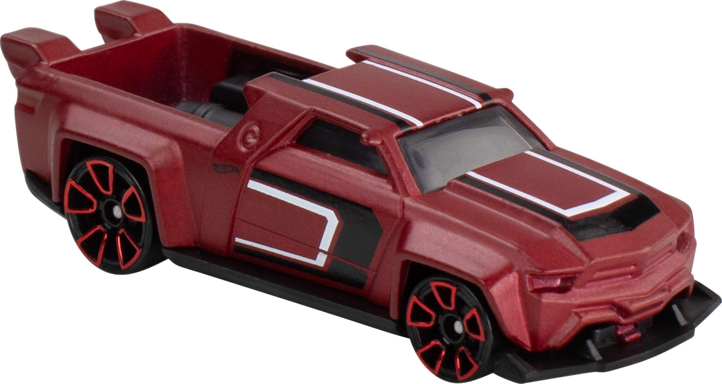Hot Wheels Toy Cars, Set of 5 1:64 Scale Die-Cast Cars Featured in the Kids Animated Netflix Series Let’s Race