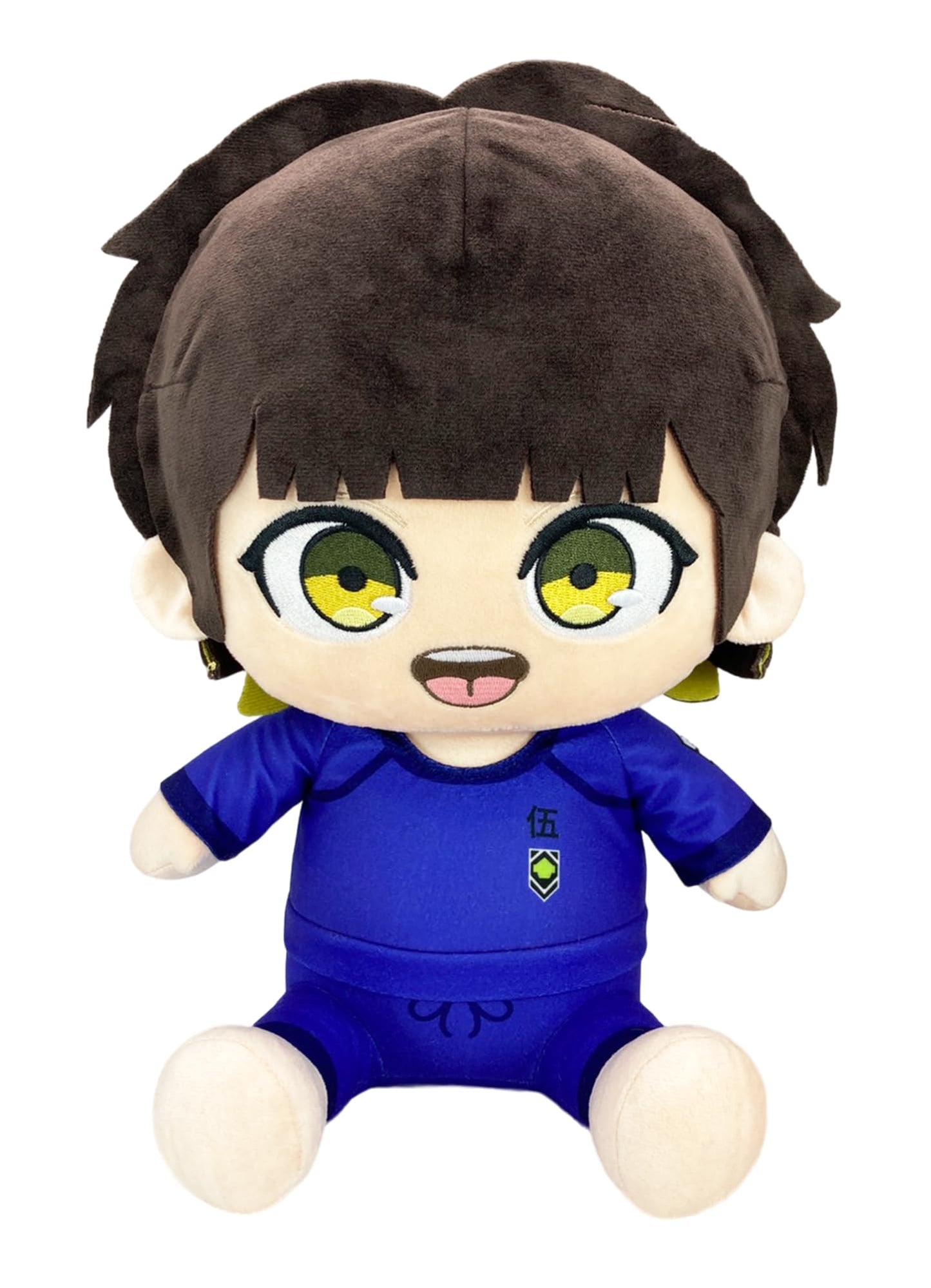 Great Eastern Entertainment Blue Lock Manga - Meguru Bachira (Pajamas) Sitting Pose Plush 12" H