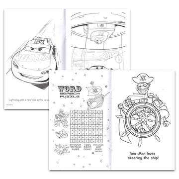 24 Pack Small Coloring Book Bundle - Assorted Titles