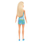 Barbie Blue Logo Print Dress Doll