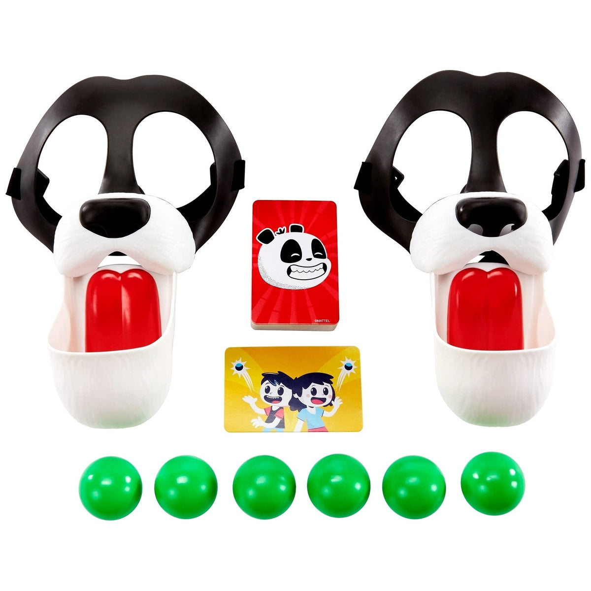 Please Feed the Pandas Kids Game with Panda Masks, for 7 Year Olds and Up