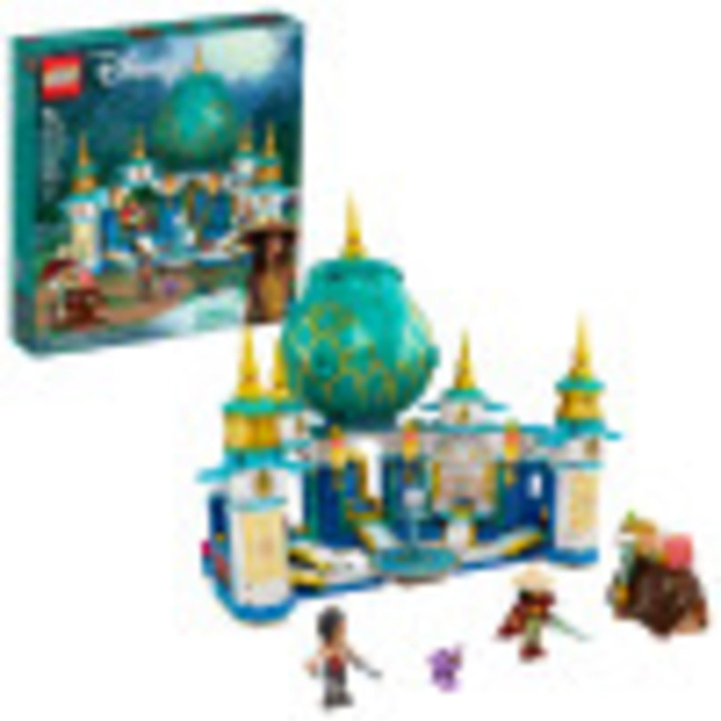 LEGO Disney Raya and The Heart Palace 43181 Imaginative Toy Building Kit; Makes a Unique Disney Gift for Kids Who Love Palaces and Adventures