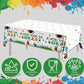 CMUSKO Happy Kindergarten Graduation Tablecloth Decorations- 3PCS Kindergarten Congrats Grad Colourful Waterproof Plastic Table Cover for 2026