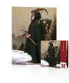 New York Puzzle Company - Bill Mayer The Krampus Mini - 100 Piece Jigsaw Puzzle for Adults by Bill Mayer