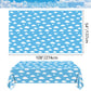 QUERICKY 4 Pack Story Tablecloths, 54x108'' Plastic Disposable Table Cover, Story Themed Decorations for Kids Birthday Party Supplies