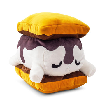 MoshiOshis Yume Mashumaro S'More 9-Inch Character Plush Toy | Huggable Soft Stuffed Toy Collectible for Cuddling