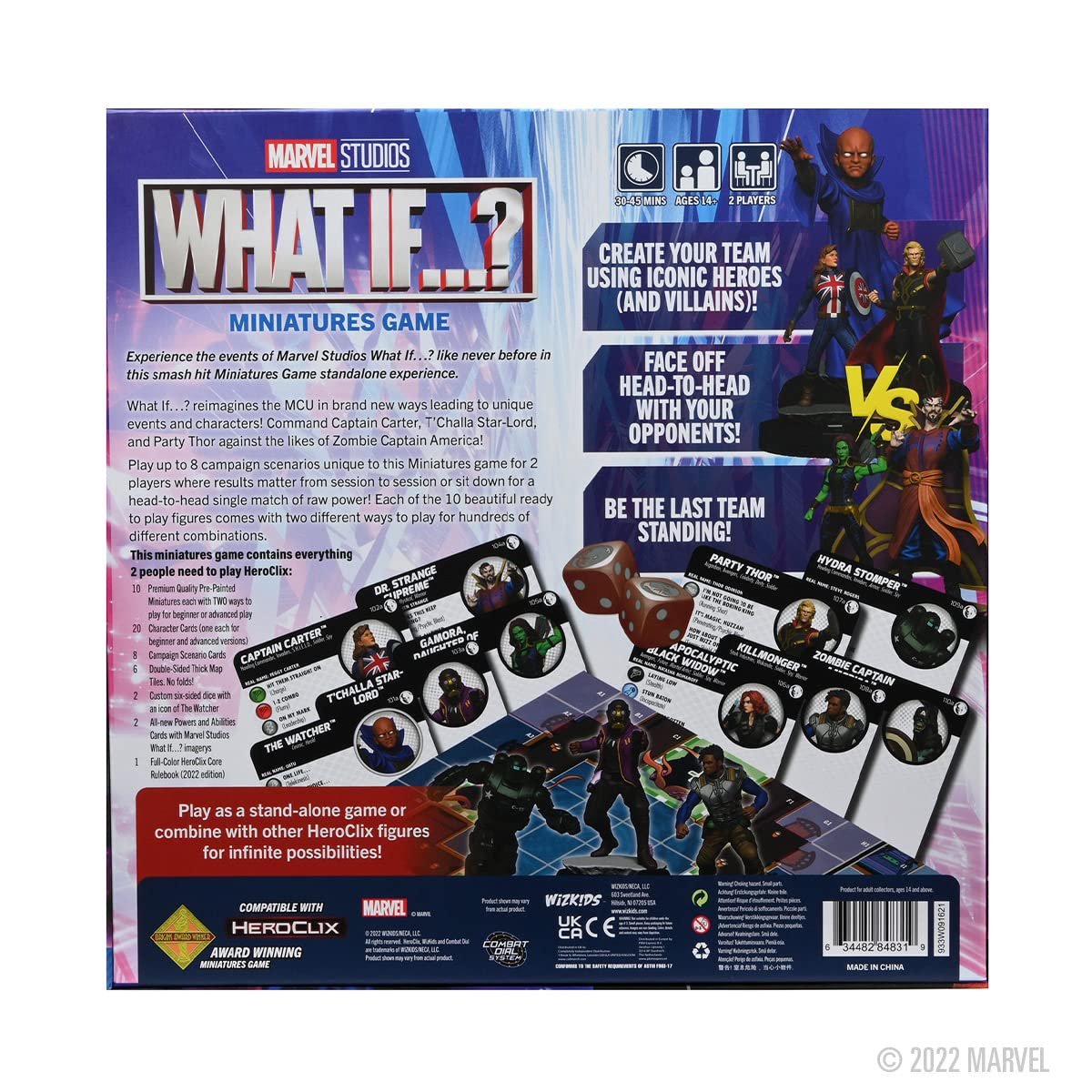 Marvel HeroClix: Marvel Studios Disney Plus What If...? Miniatures Game