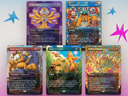 Magic: The Gathering Secret Lair x Garfield: Our Only Thought is to Entertain You (Traditional Foil Edition)
