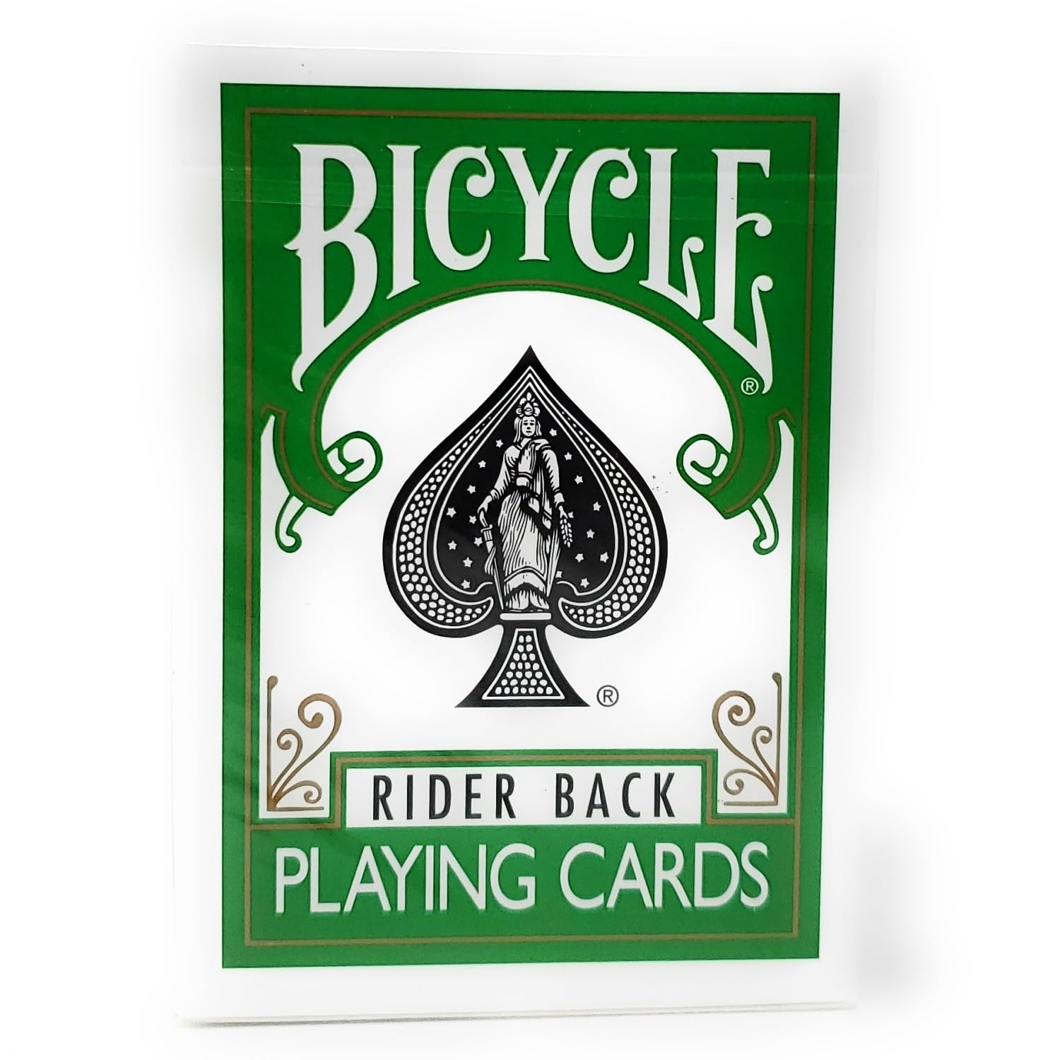 Bicycle Green Rider Back Playing Card Deck Poker Size