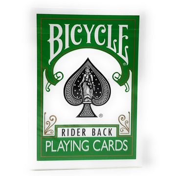 Bicycle Green Rider Back Playing Card Deck Poker Size