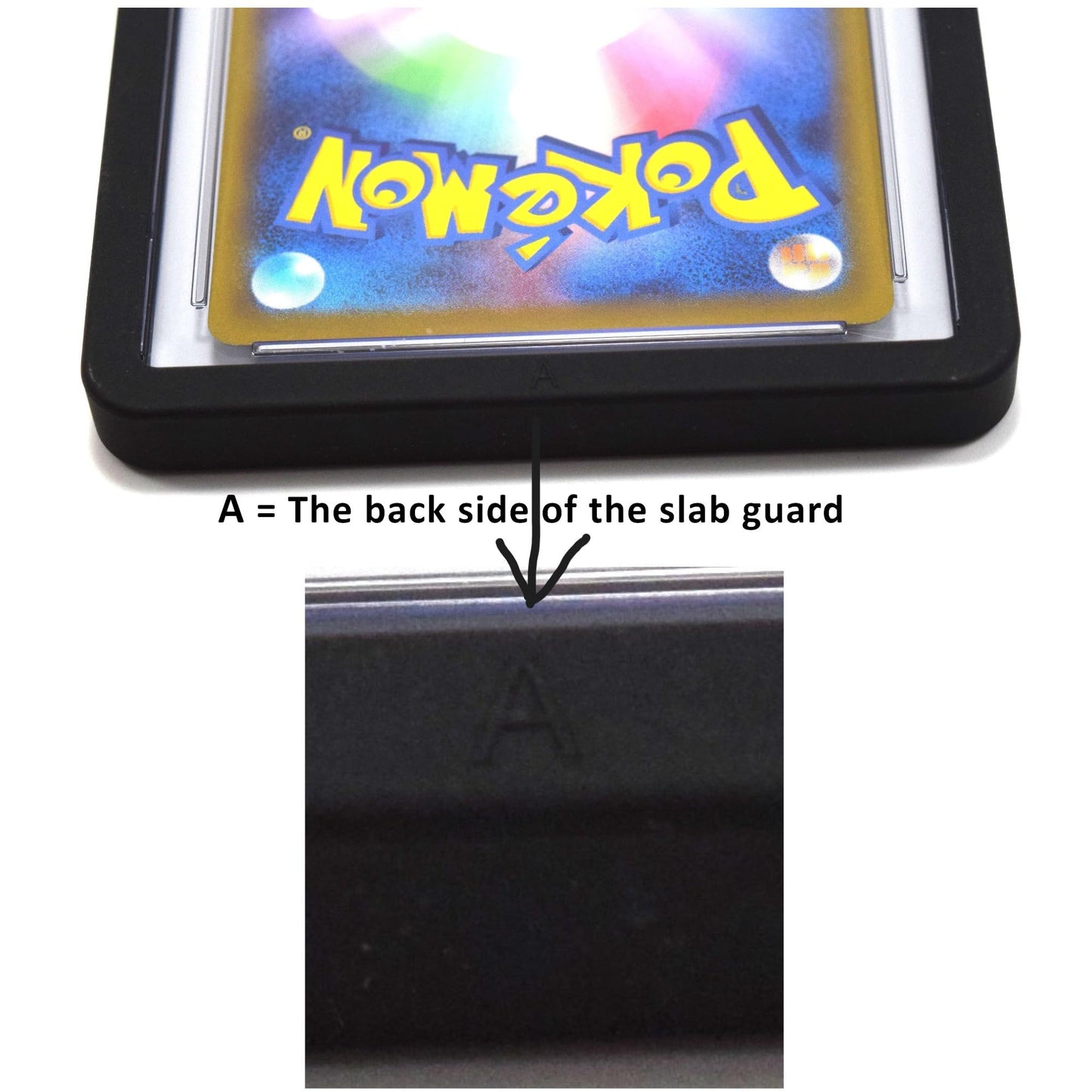 ProGuard Cards CGC Slab Guard for Standard Graded CGC Slabs | Exact Fit Snap Tight Protection | Shock Absorption | Matte Finish (Black)