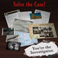 Death by Chef's Knife Case Files Detective Game with Evidence, Ages 14+