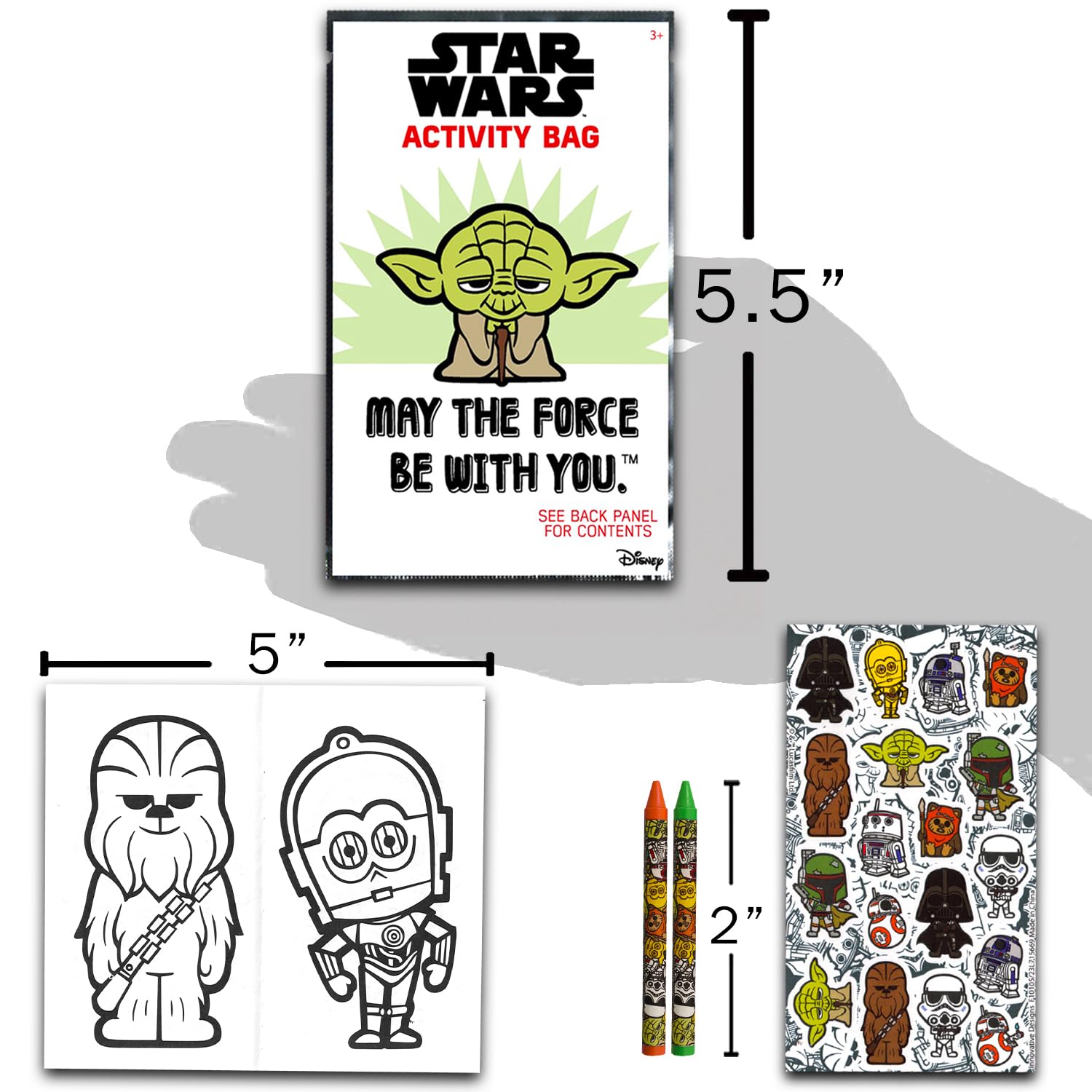 Star Wars Party Favors for Kids Bundle - 24 Mini Activity Packs