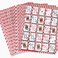 Regal Games - Poker Keeno Bulk Game Set - Includes 36 Two-Sided Boards, 600 Scoring Chips, 1 Deck of Standard Poker Cards - 72 Unique Board Layouts