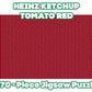 Heinz Ketchup All-Red Tomato Food Puzzle for Adults and Kids | Difficult 570 Piece Jigsaw Puzzle Toy | Fun Quarantine Gifts | Interactive Brain Teaser
