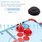 TALLO Table Top Air Hockey Table 24 inch, Battery-Operated Mini Air Hockey Table with 2 Pucks and Pushers, Light Weight, Portable Travel-Size, Games